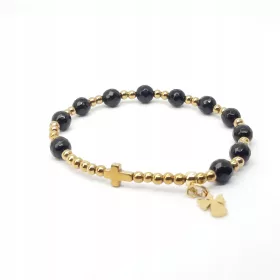    Rosenkranz-Armband für die Hand, Achatstein, Geburtstag, Konfirmation, „Maßanfertigung“