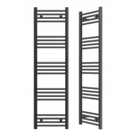    Elektrischer Badheizkörper Granitan 464 W 400 x 1400 mm schwarz