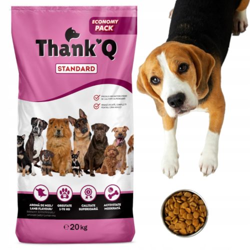  THANK'Q GÜNSTIGES UND KÖSTLICHES ESSEN mit Lammgeschmack 20 kg