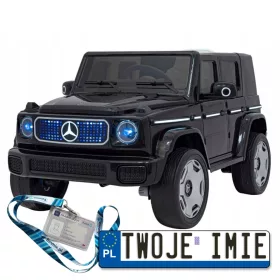    BATTERIEFAHRZEUG MERCEDES BENZ EQG ECO LEDER EVA MP3 BLUETOOTH SITZE