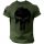  GYM WEAR PRO PREMIUM T-Shirt Training Gym ATMUNGSAKTIV GR.SKULL Größe M