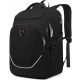 Wasserdichter Großraum-Rucksack für 17,3-Zoll-Laptops mit USB-Anschluss und Schloss