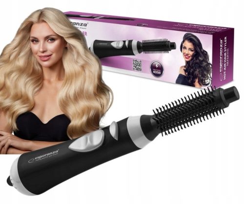  Esperanza Lockenstab HAARTROCKNER 400W 2in1 SCHWARZ