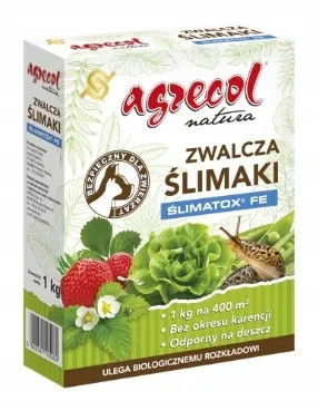 Schneckenbekämpfungsmittel Agrecol Ślimatox FE, 1 kg - Granulat zur effizienten Schneckenkontrolle