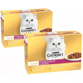  Purina Gourmet Gold Duo Delice Katzenfuttermischung 12