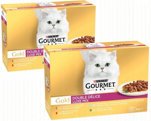  Purina Gourmet Gold Duo Delice Katzenfuttermischung 12