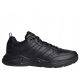 Schwarze Herren-Sportschuhe für das Training im Fitnessstudio adidas STRUTTER EG2656 44 2/3