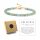  Damenarmband mit AVENTURYN, Natursteinen + Box