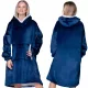  WARME ÜBERGRÖSSE SWEATSHIRTDECKE 2IN1 DICKE XXL PELZDECKE