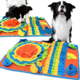    Riechmatte, die den Hund zum Füttern von Leckereien verlangsamt, Lernspielzeug