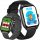  Smartwatch Sportuhr für Jungen Mädchen Schwarz 2 Menübänder PL