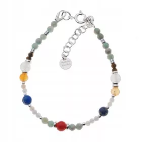  Armband mit Sternzeichen Krebs – Steine und Silber