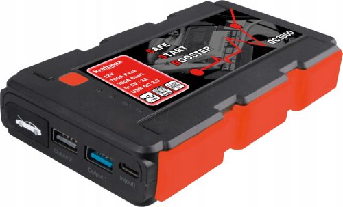  Kraftmax 143849 Startgerät, Startstrom bei 12 V: 350 A, 7200 mAh