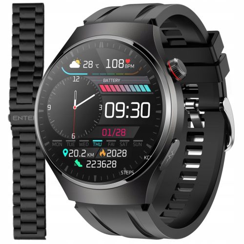  SMARTWATCH ENTER CADRAN EKG GLUCOMETER PULSE BLUTDRUCK ANRUFE PL - SET