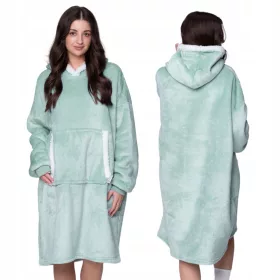    DECKEN-SWEATSHIRT Übergroßes dickes DECKEN-SWEATSHIRT XXL MINT Geburtstagsgeschenk