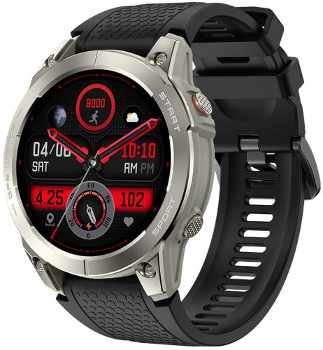  Manta Smartwatch GPS Sportuhr ACTIV X Silber