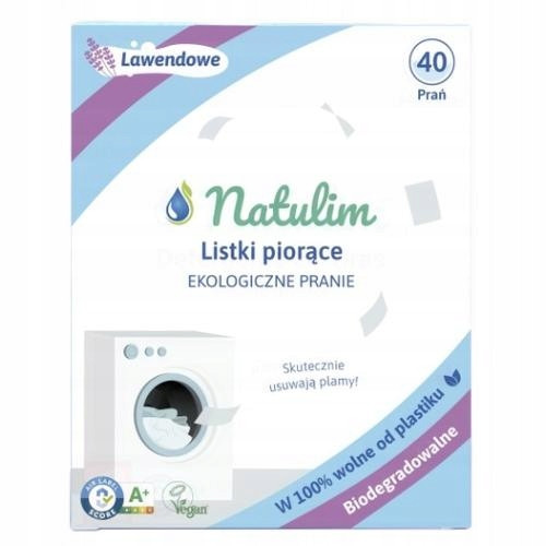  NATULIM ECO WASCHBLATT, BLUMENDUFT, BIOLOGISCH ABBAUBAR, 40 WÄSCHE