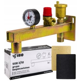  Sicherheitsgruppe aus 3/4" 3in1 IBO-Stahl