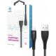  Korgy ALB20 USB-A – Lightning-Kabel 2 m Schwarz