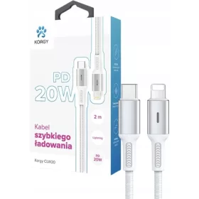  USB-C-Kabel - Beleuchtung Korgy CLW20 20W 2m Weiß