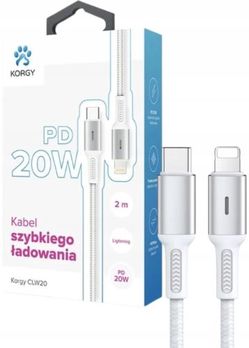  USB-C-Kabel - Beleuchtung Korgy CLW20 20W 2m Weiß