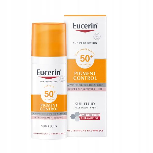 Eucerin Sun Pigment Control Fluid LSF 50+, Schutz vor Pigmentflecken, 50 ml