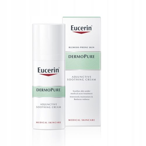 Eucerin DermoPure Beruhigende Gesichtscreme für die Aknebehandlung - 50 ml