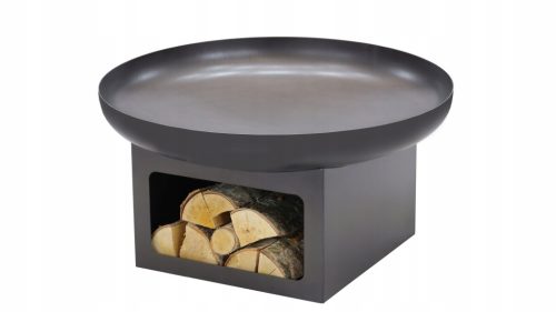  Gartenkamin mit Platz für Holz 80cm Durchmesser