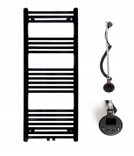  Elektrischer Leiter-Badheizkörper TRM 1200x500 - 600W schwarz