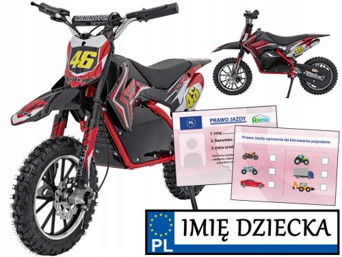  Großer, leistungsstarker ELEKTROMOTOR Renegade 50R Mini Cross 500-W-MOTOR