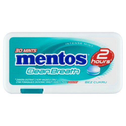 Mentos Clean Breath Intense Mint – Zuckefreie Erfrischungen für langanhaltende Frische