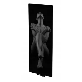    DEKORATIVER HEIZKÖRPER VERTIKALER DRUCK BADEZIMMER GLAS 160x60cm LOFT dekorativ