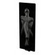  DEKORATIVER HEIZKÖRPER VERTIKALER DRUCK BADEZIMMER GLAS 160x60cm LOFT dekorativ