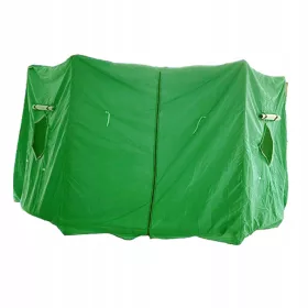    Trampolin-Zelt, Trampolin-Regenschutz, Trampolin-Abdeckung, grün, 3 m, 6 Stangen