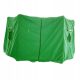  Trampolin-Zelt, Trampolin-Regenschutz, Trampolin-Abdeckung, grün, 3 m, 6 Stangen