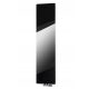  DEKORATIVER HEIZKÖRPER SCHWARZES VERTIKALES BADEZIMMERGLAS 160x40cm LOFT dekorativ