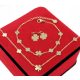  GOLD-CHIRURGIESTAHL-SET, 3-teilig, KLEEBLATT