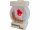  GRANDMOTHER GRANDMA'S GRANDGE LATERN CIRCLE RTN GLATT SCHWARZ + LED-KERZE