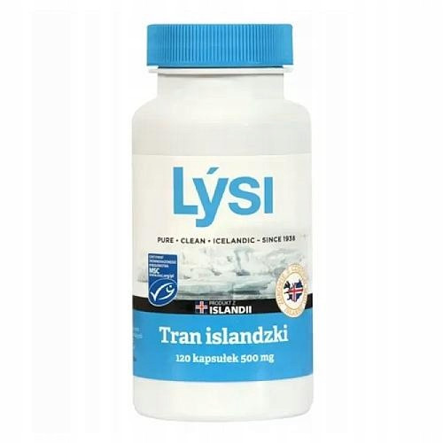  Lýsi Isländischer Lebertran 500 mg 120 Kapseln