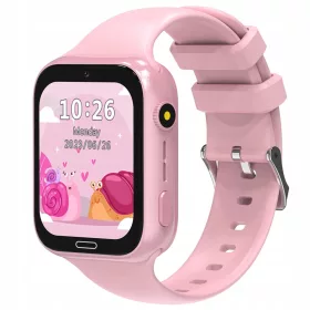    SMARTWATCH ENTER MINIS PLUS FÜR KINDER KAMERA SPRICHT SIM GPS SOS – ROSA