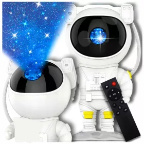    LED Nachtlicht Projektor Projektor STERNE Himmel Astronaut für Kinder FERNBEDIENUNG