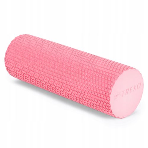  TREXO EVA MR-EV02C Massagerolle, rosa, 45 x 15, EVA-Schaum, Noppen
