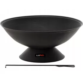  Lund 99716 Gusseisen-Feuerstelle, abgerundet, 56 cm