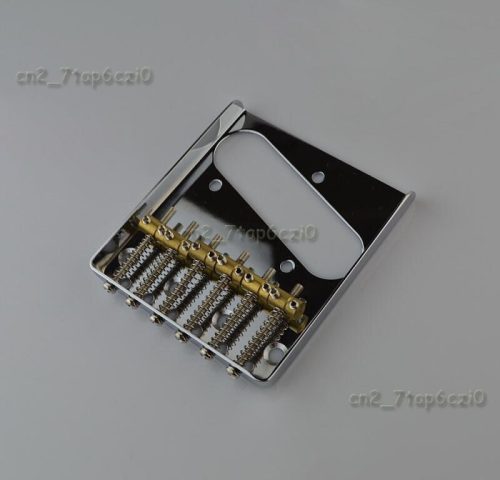  Telecaster Vintage Style Chrom 6 Messingbrücke