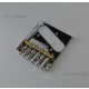  Telecaster Vintage Style Chrom 6 Messingbrücke