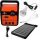  220V 25W SOLAR POWER GENERATOR OUTDOOR GARDEN LED LIGHT HOME ORDER