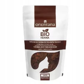  Orientana Bio Henna dunkle Schokolade für langes Haar 100g