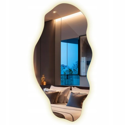  LED-Spiegel Organic 50x100 Designerform für jedes Interieur und jeden Stil