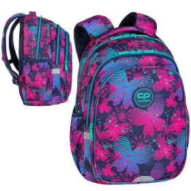   COOLPACK Jerry Jugendrucksack, 3-Fächer-System, 19L, ergonomischer Schulrucksack