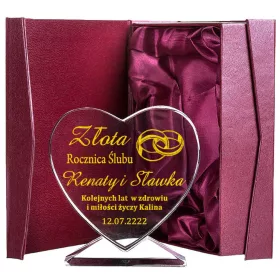    Geschenk zum 1. bis 99. Hochzeitstag, Jubiläum, goldenes Silberjubiläum für die Ehefrau des Mannes